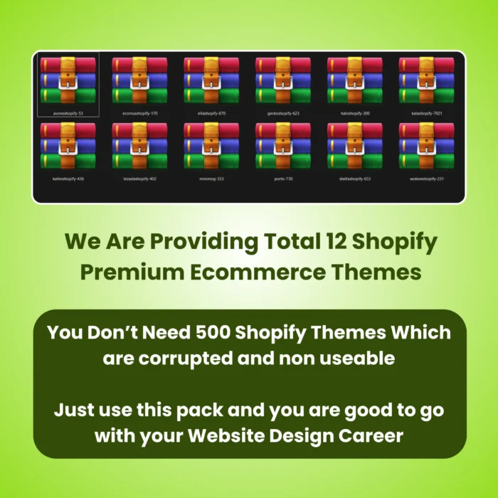 10+ Premium Shopify Ecom Themes - Image 2